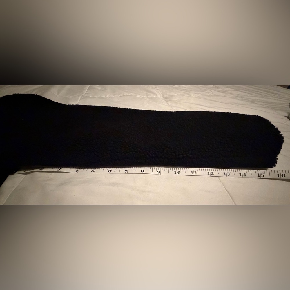 Daily Ritual Black Teddy Coat - Picture 5 of 6